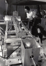 AWA Horizontal Fibre Drawing Machine 1979